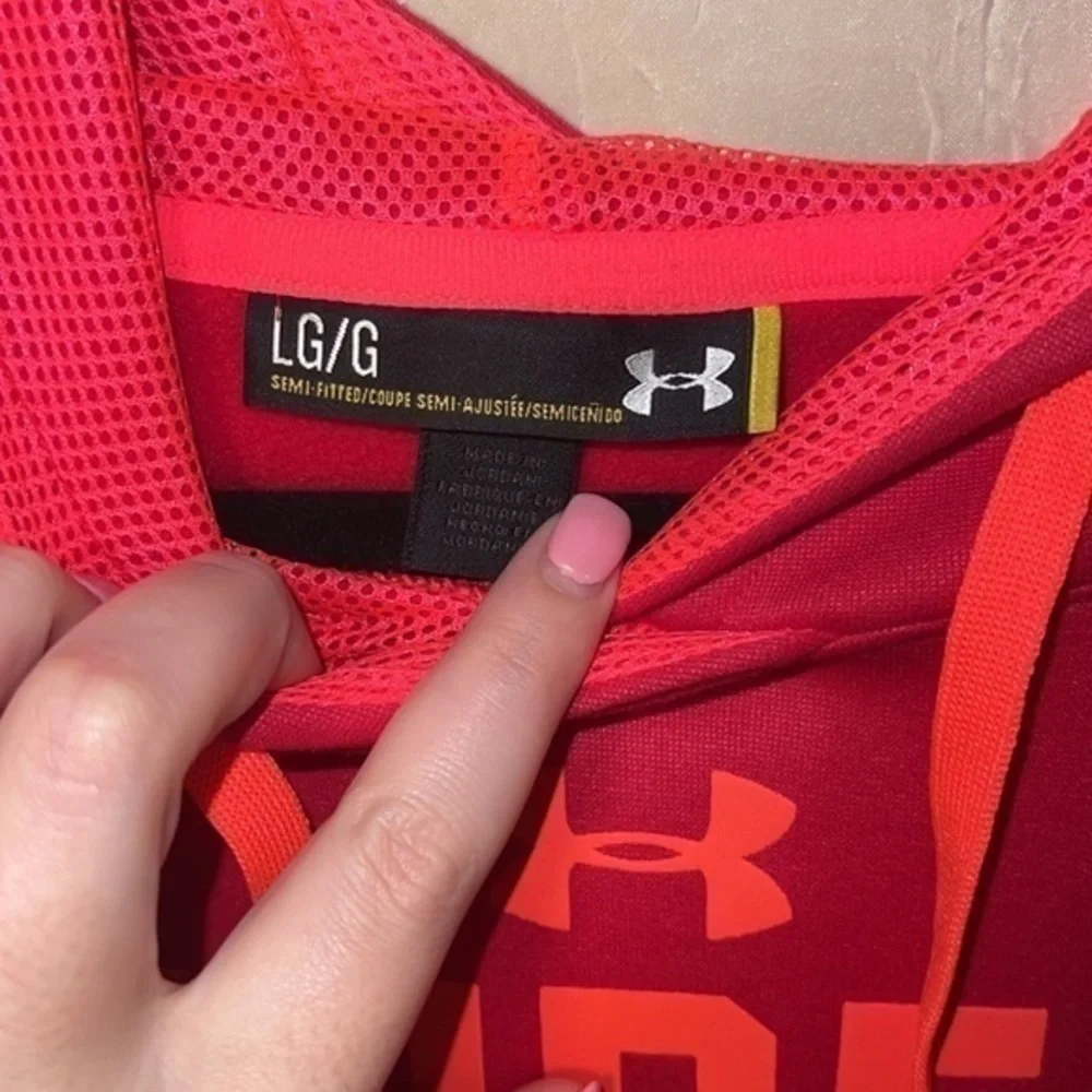 Under Armour Sweatshirt, Pink, Women L - Picture 3 of 4